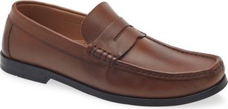 Bruno Magli Guiliano Penny Loafer in Cognac Leather at Nordstrom Rack, Size 11.5