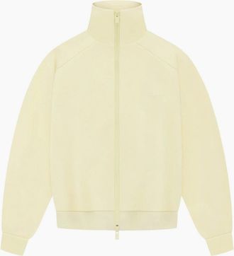 adidas Womens Athletics Regular Fit Funnel Neck Raglan Sleeve Top - Yellow - Size: 14