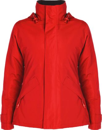 Roly Dames/Dames Europa Slim Parka (Rood)