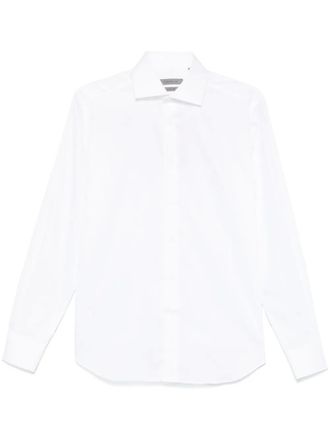 Corneliani Katoenen overhemd - Wit