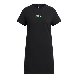 adidas (WMNS) adidas Graphic Dress Asia Sizing Black HY2866