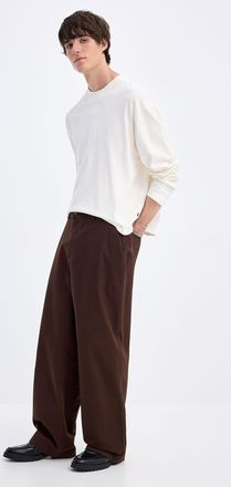Djab Mens Stretch recycled cotton chinos Camden fit - Baggy