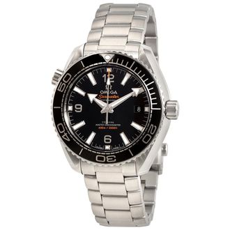 Omega Pre-owned Omega Seamaster Planet Ocean Black Dial Mens Watch 215.30.40.20.01.001