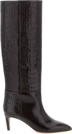 PARIS TEXAS Brown Leather High Boots