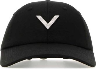 Valentino Garavani Cappello - Dames - Petten - Zwart - 57 CM - Accessoires