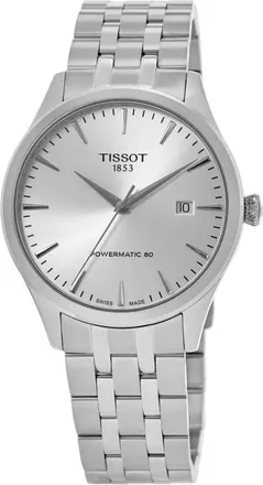 Tissot Classic Dream Automatic Silver Dial Stainless Steel Mens Watch T158.407.11.031.00
