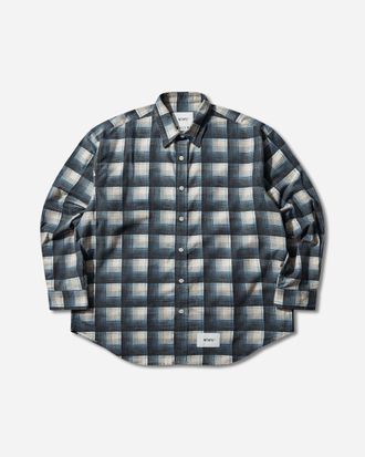 Wtaps Men s TXT 02 Longsleeve Shirt Blue