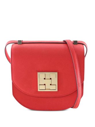 Hermès 2019 Epsom Mosaique Au 24 17 crossbody bag - Rood