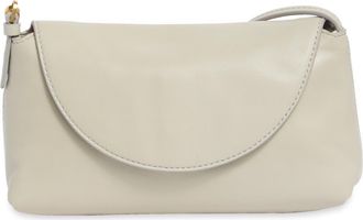 Vince Lyla Leather Convertible Wallet on a String in Dove at Nordstrom Rack