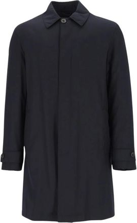 Corneliani Heren, Mantels, Blauw, Maat: 3XL