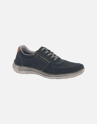 Rieker Mens Dipton Mens Casual Lightweight Trainers - Black - Size: 6.5