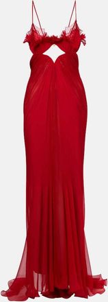 Maria Lucia Hohan Abito lungo Ariadne con pizzo