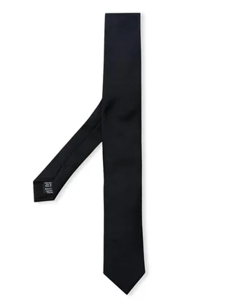 BOSS silk jacquard tie - men - Silk - One Size - Black