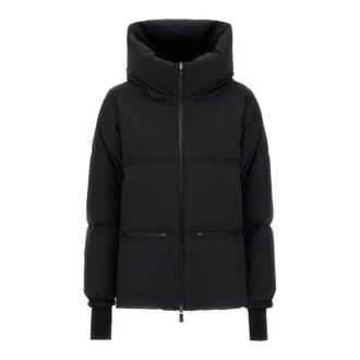 Herno Dames, Jassen, Zwart, Maat: XS Nylon