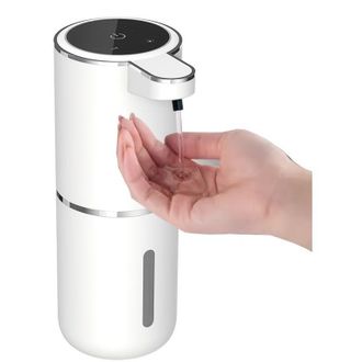 OEM Distribuidor De Jab&oacute;n Autom&aacute;tico - Sensor Infrarrojo - Recargable Por Usb - Dep&oacute;sito 380 Ml - Montaje En Pared - 1 Unidad