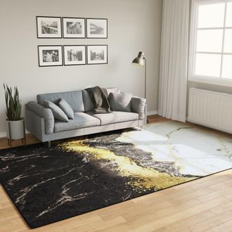 vidaXL Alfombra Lavable Antideslizante Multicolor 190x300 Cm Vidaxl