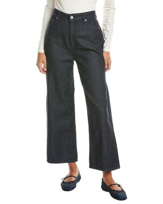 Rag & Bone Lori High-Rise Wide Leg Crop Jean