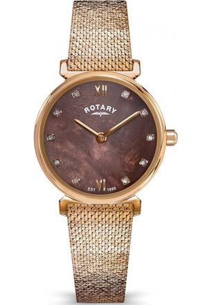 Rotary Womens RLB10038-16 Ladies 1895 Watch - Rose Gold - One Size