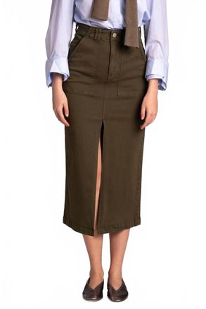 Pistola Denim Pamela Utility Skirt In Admiral