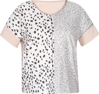 Usha Grote maat blouse vrouwen Licht Roze