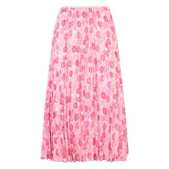 Red Valentino Midi Skirts, female, Pink, Size: 2XS Long Skirt