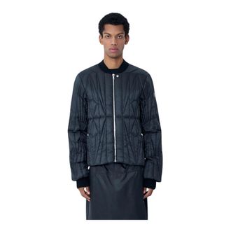 Moncler Geocamo Flight Down Bomber Jacket - Heren - Winterjassen - Zwart - S - Wol - Jassen