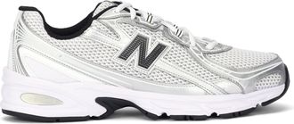 New Balance Womens Low-Top Sneakers 740 White Mesh Trainers