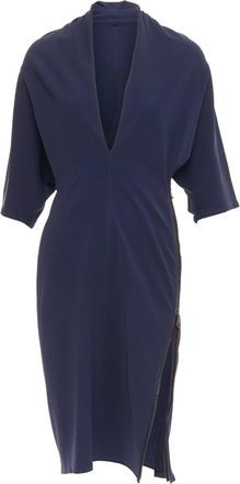 Lanvin Draped Dolman Dress