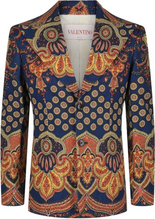 Valentino Voyage Imaginaire Single Breasted Blazer