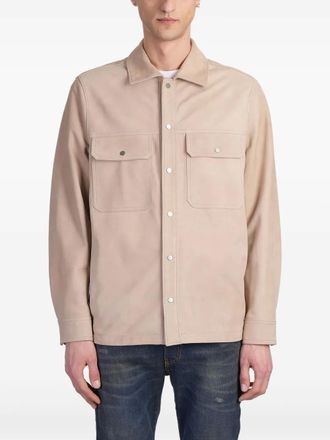 Salvatore Santoro Leather And Shearling Jacket from