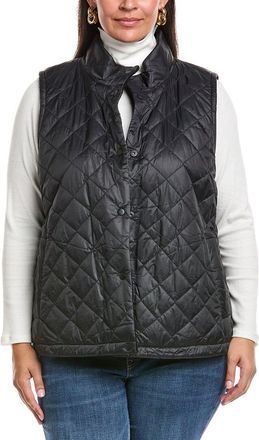 Eileen Fisher Eileen Fisher Plus Reversible Wool-Blend Vest