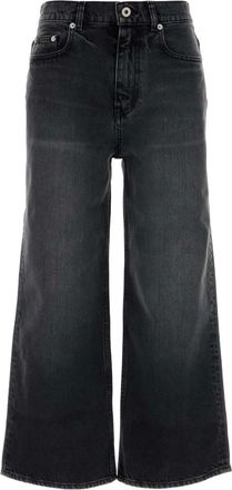 Kenzo x Futura 2000 Jeans crop - Grigio