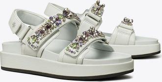 Tory Burch Womens Kira Sport Sandal, size 3.5