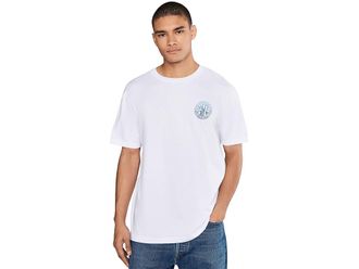 Salty Crew Global Short Sleeve Mens T Shirt White : 2XL, Cotton