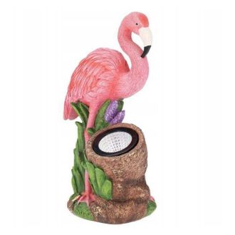 Progarden L&aacute;mpara Progarden Flamingo Solar Resistente Al Agua 24x14 Cm