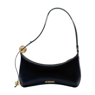Jacquemus Borsa a spalla Le Bisou Perle - - Bags - Donna - Nero - ONE SIZE