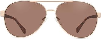 Calvin Klein CK19316S 717 Mens Sunglasses Gold Size 60