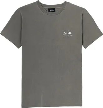 A.P.C. A.p.c., Heren, Tops, Grijs, Maat: M