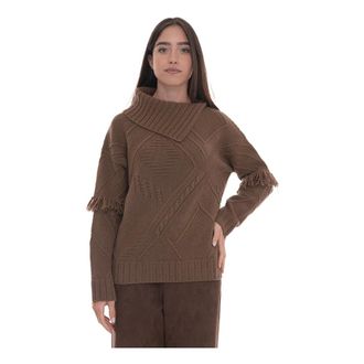 Max Mara Mujer, Jerseys, Marrón, Talla: L