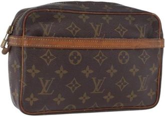 Louis Vuitton Pre-owned Monogram Canvas Clutch - - Pre-owned - Donna - Marrone - ONE SIZE