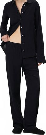 Éterne Brody Straight Pant In Black