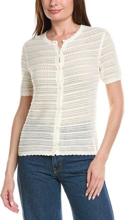 Brooks Brothers Pointelle Cardigan