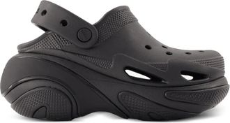 Crocs platform-heel clogs - Nero