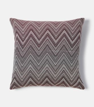 Missoni Timmy Zigzag wool cushion