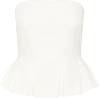 Gestuz Tops, Dames, Beige, XS, Mouwloze Tops