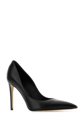 Alexander McQueen 852023wiaju 1084 Blackgold Scarpe Con Tacco High Heel Shoes