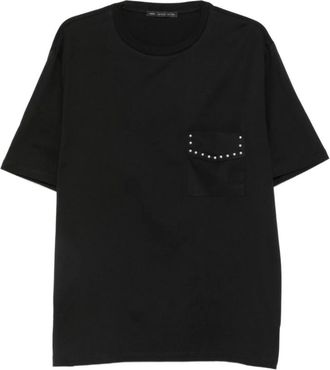 low brand T-shirt - Heren - T-shirts - Zwart - 2XL - Tops