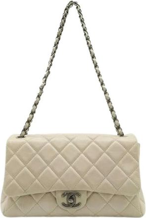 Chanel Borsa a spalla vintage Pre-owned - - Pre-owned - Donna - Beige - ONE SIZE