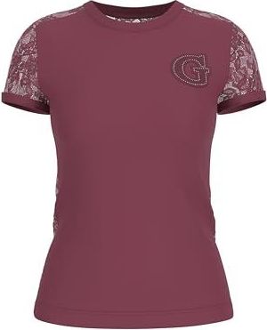 Guess burgundy shirt on sale