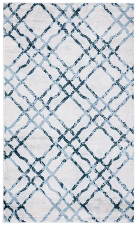Safavieh Alfombra azul/beige 122 x 183 cm